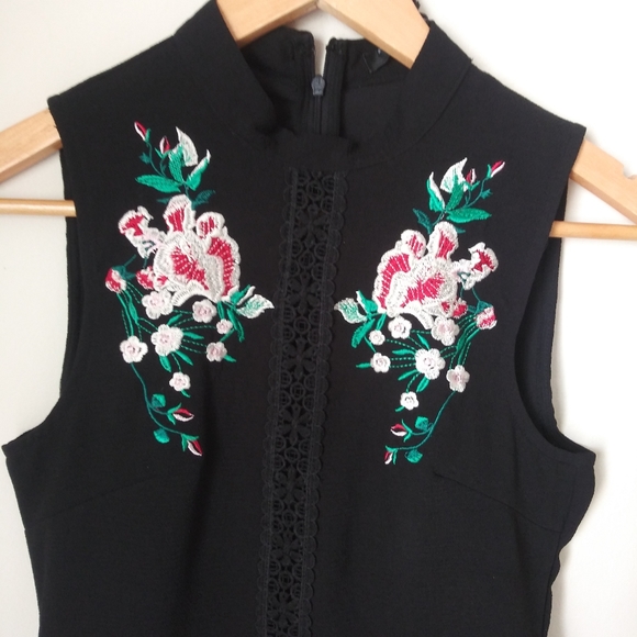 Romeo & Juliet couture black lace dress Size S - Picture 3 of 6